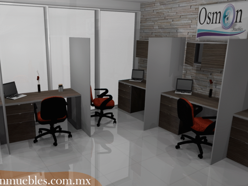 Mamparas de melamina de 16mm