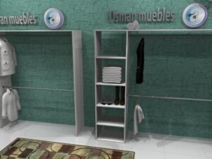 Closet sin puertas Closet sin puertas