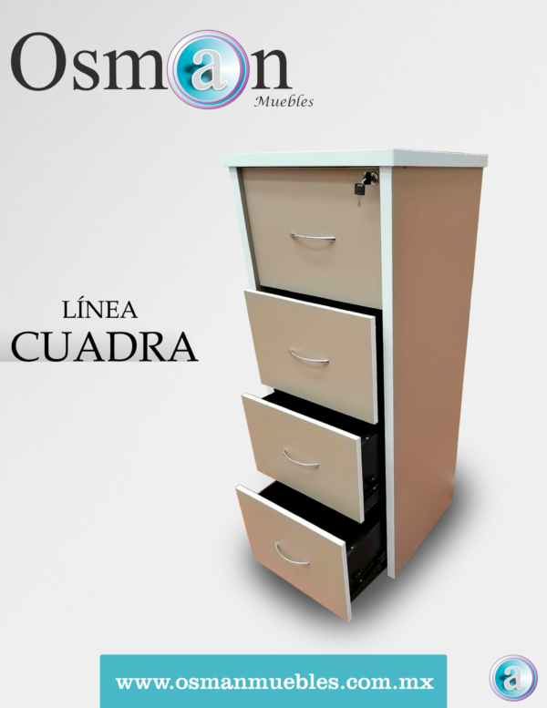 Archivero Línea Cuadra