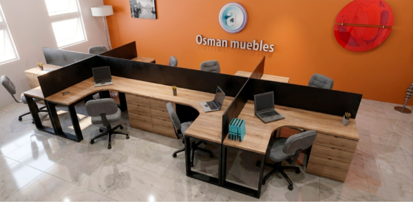 Aletas de melamina de 16mm